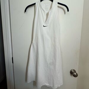 Nike Women's White Sleeveless Dress